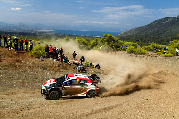 WRC 2023 ROUND 10 ACROPOLIS RALLY GREECE DAY2