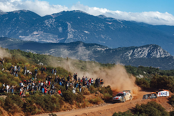 WRC 2023 ROUND 10 ACROPOLIS RALLY GREECE DAY3