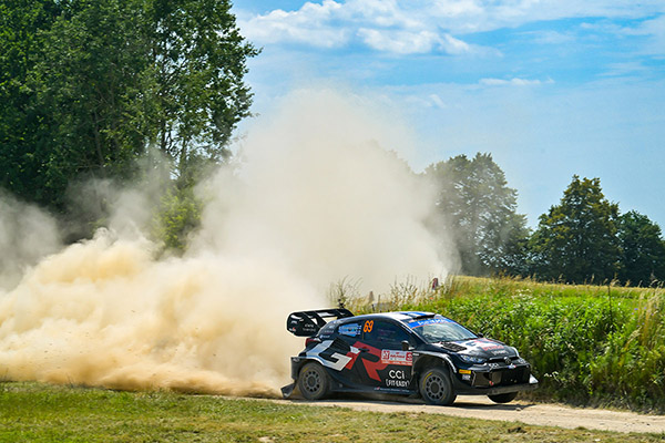 WRC 2024 ROUND 7 RALLY POLAND DAY2