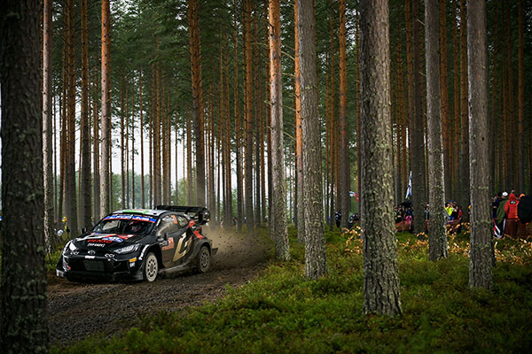 WRC 2024 ROUND 9 RALLY FINLAND DAY2