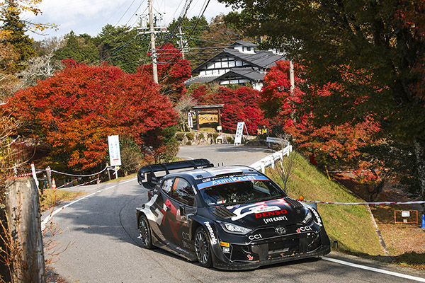 WRC 2024 ROUND 13 RALLY JAPAN DAY2