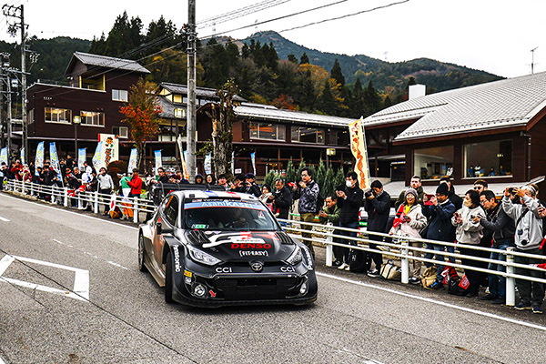 WRC 2024 ROUND 13 RALLY JAPAN DAY2