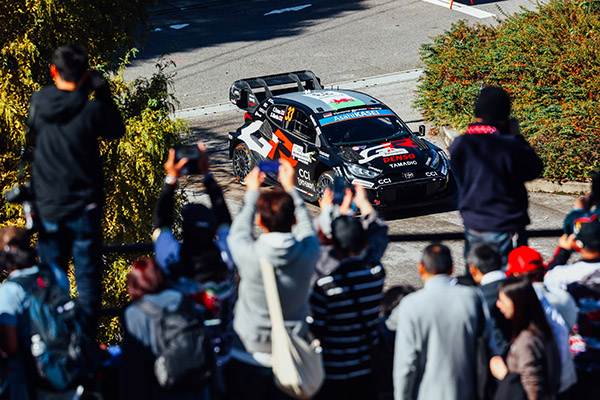 WRC 2025 ROUND 13 RALLY JAPAN DAY1