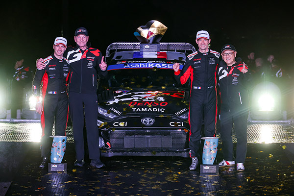 WRC 2025 ROUND 13 RALLY JAPAN DAY4