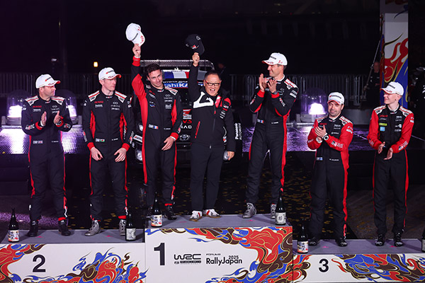 WRC 2025 ROUND 13 RALLY JAPAN DAY4