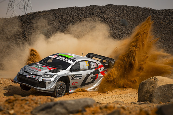 WRC 2025 ROUND 14 RALLY SAUDI ARABIA DAY1
