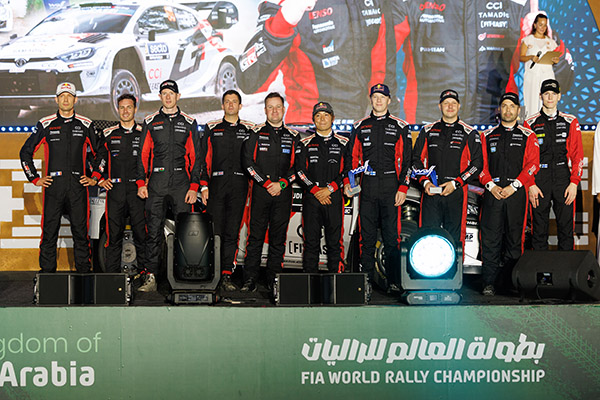 WRC 2025 ROUND 14 RALLY SAUDI ARABIA DAY1