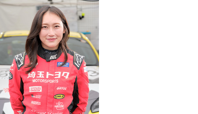 ドライバートークショーに参加する池島 実紅選手