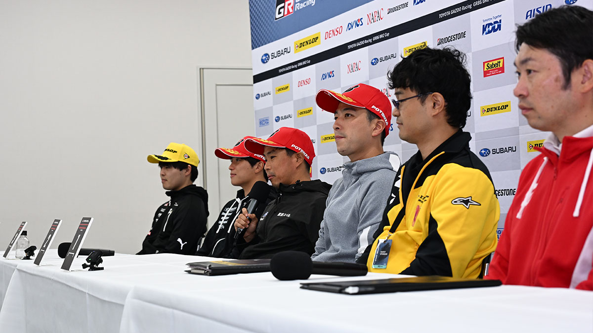 シリーズチャンピオン記者会見のイメージ写真