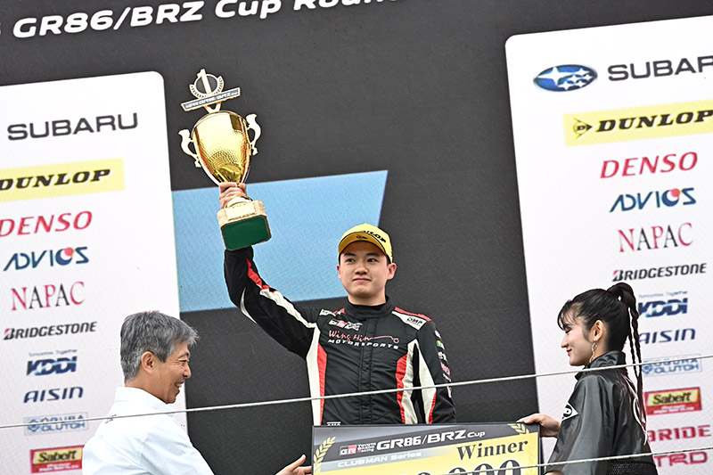 今季2勝目を獲得したミッチェル選手
