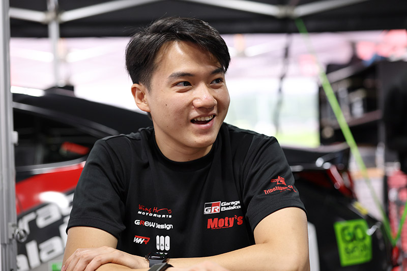 #338 GR Garage Balakong GR86Mitchell Cheah（ミッチェル・チャー）選手