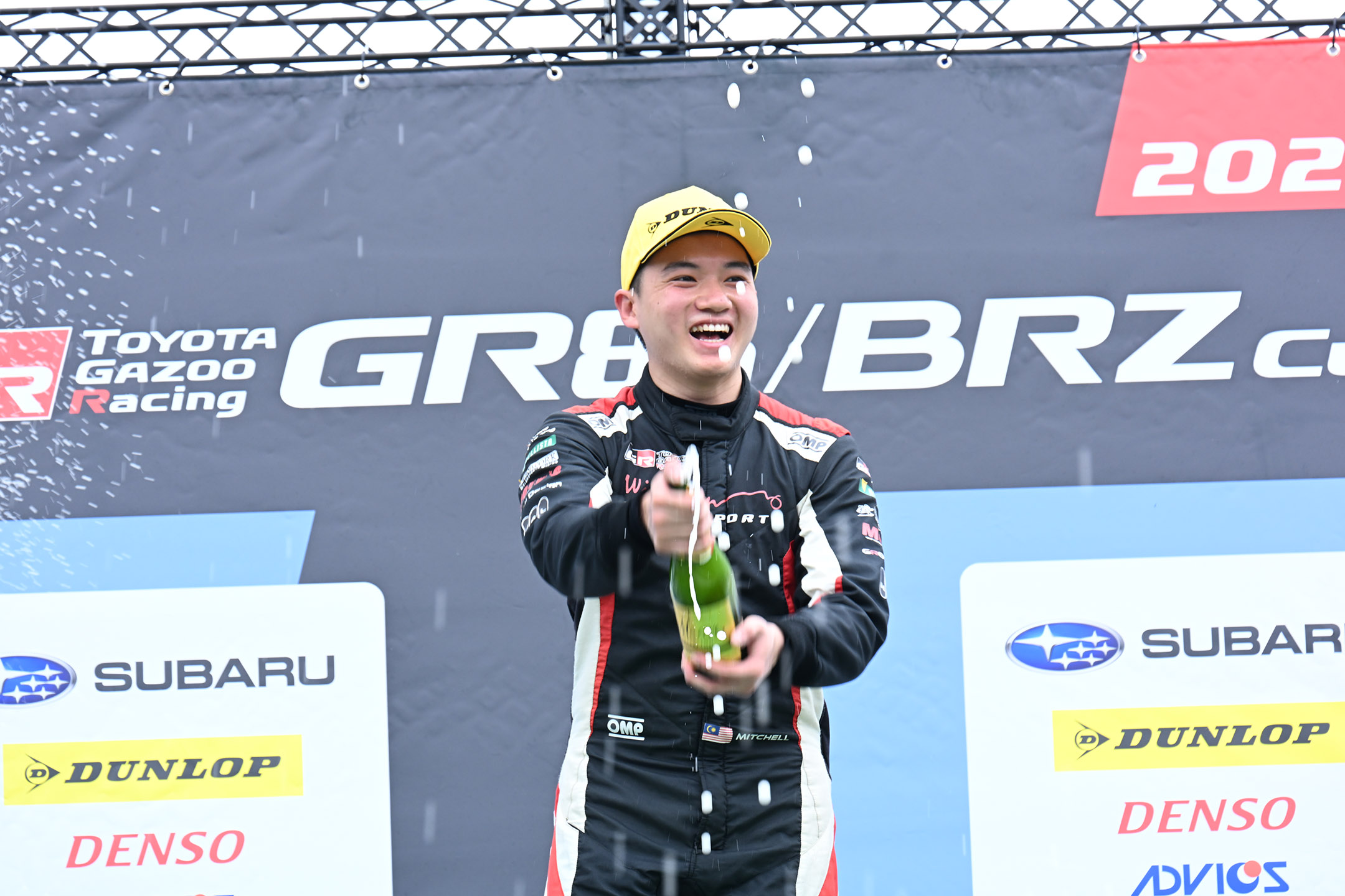 第３戦で初優勝したミッチェル選手