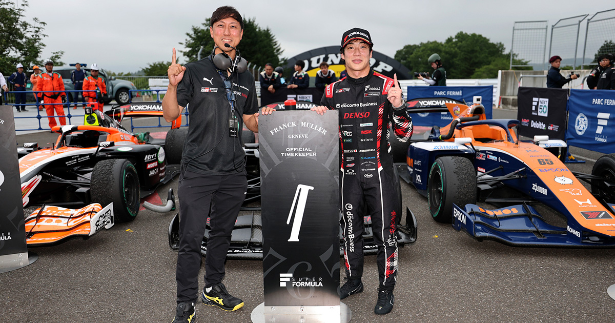（お）ねーさんのモタスポコラム その115 「福住仁嶺TGRで初優勝から早々２勝目！TGR勢ランキングトップへ　〜スーパーフォーミュラ第８戦　スポーツランドSUGO〜」