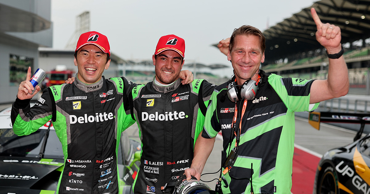 その95-昨年からGR Supra7連勝！37号車 Deloitte TOM'S GR Supraセパンラウンドを制す！ 〜SUPER GT ...