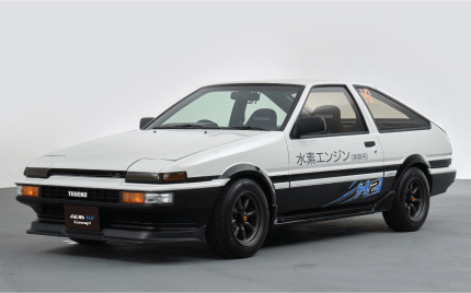 さまざまなカーボンニュートラルモビリティ展示
