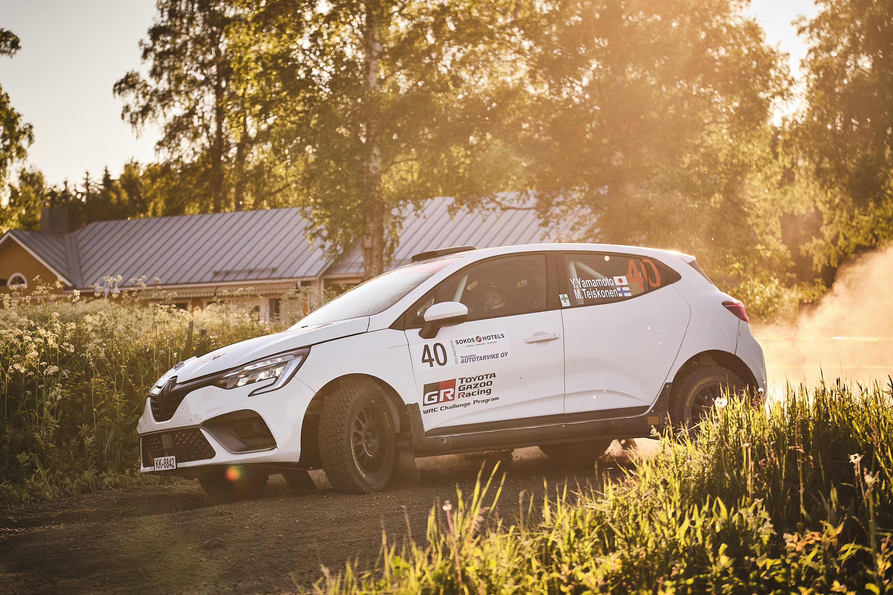 2期生の大竹 小暮 山本がフィンランドラリー選手権で欧州デビュー 22年 プレスリリース Wrcチャレンジプログラム Toyota Gazoo Racing