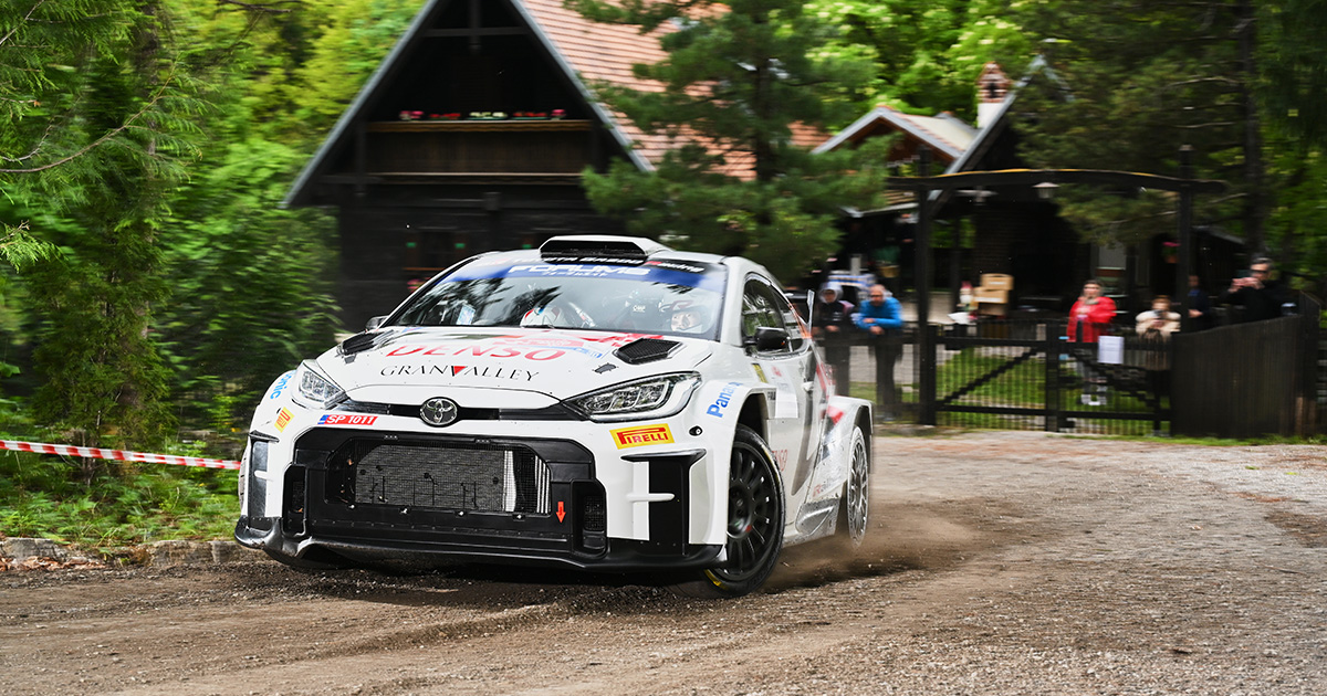 2期生の小暮と山本がターマックラリーに、GR Yaris Rally2で初挑戦