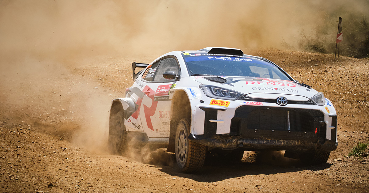 2期生の小暮と山本が、グラベルラリーにGR Yaris Rally2で初挑戦するも