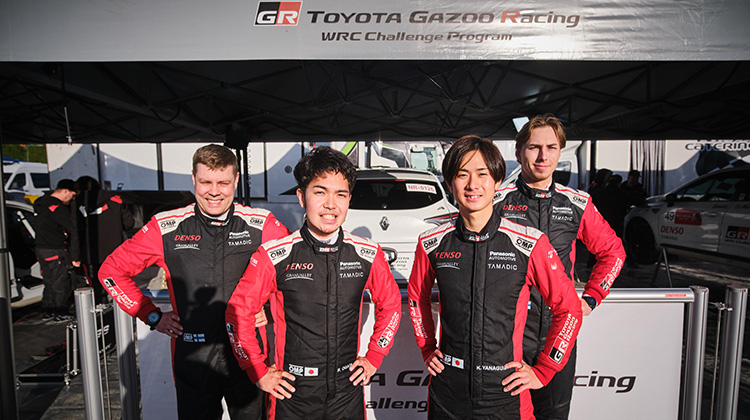 4期生がデビュー戦で好走、尾形がクラス3位、柳杭田が4位を獲得、コ・ドライバーの前川はSM3クラス優勝を果たす