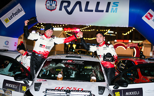 フィンランド選手権第１戦、尾形、柳杭田がクラス1-2を飾る