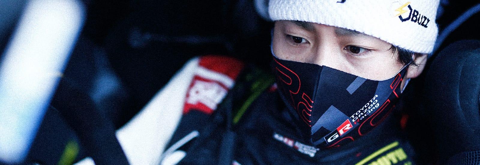 初めてヤリスWRCでラリー・モンテカルロに出場する勝田貴元