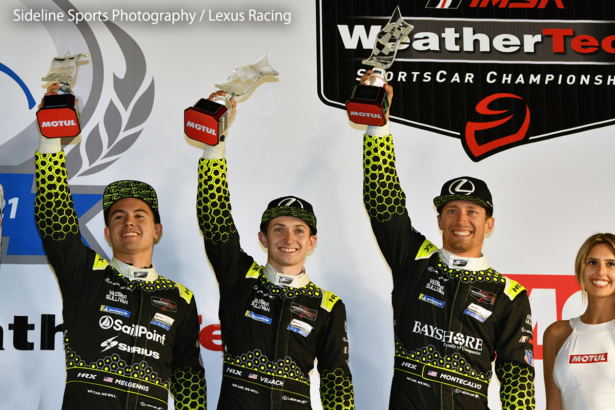 WTSC 第12戦 プチ・ル・マンで3位表彰台を獲得したバッサー・サリバン・レーシング 12号車