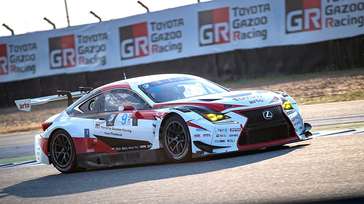 LEXUS RC F GT3がタイ・スーパーシリーズでチャンピオンを獲得