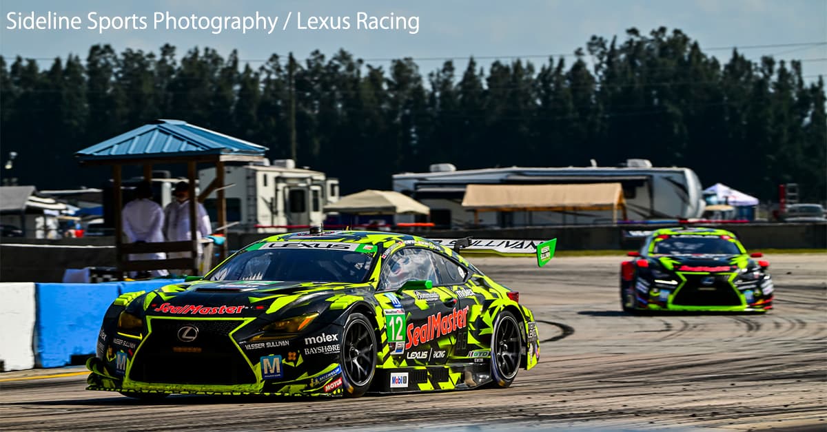 LEXUS CUSTOMER RACING マンスリーレポート No.2 LEXUS RC F GT3が米国の伝統12時間戦で2位表彰台 WECでは過去最高の4位、国内S耐で3位表彰台の活躍