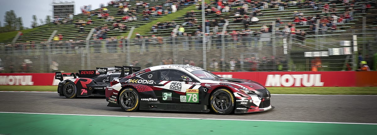 LEXUS RC F GT3がWECで初の表彰台 米国WTSCと国内SUPER GTでも表彰台の活躍を見せる