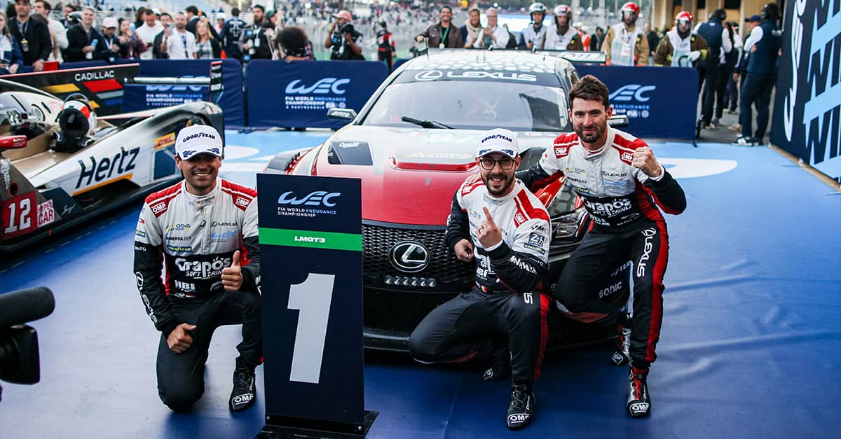 LEXUS RC F GT3がWECで初優勝！