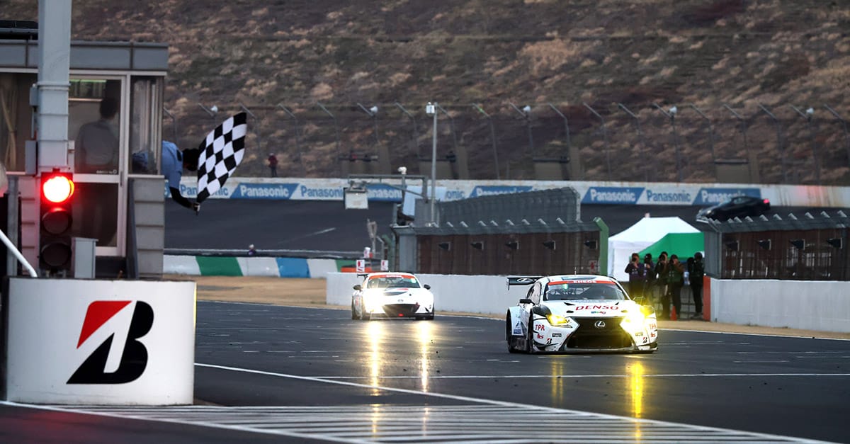 LEXUS RC F GT3がスーパー耐久開幕戦レース1で勝利！