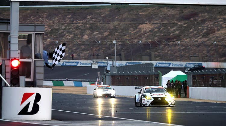 LEXUS RC F GT3がスーパー耐久開幕戦レース1で勝利！