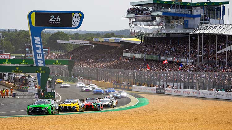 Lexus RC F GT3がル・マン24時間で2位表彰台獲得！米国WTSCでは6時間レースで優勝