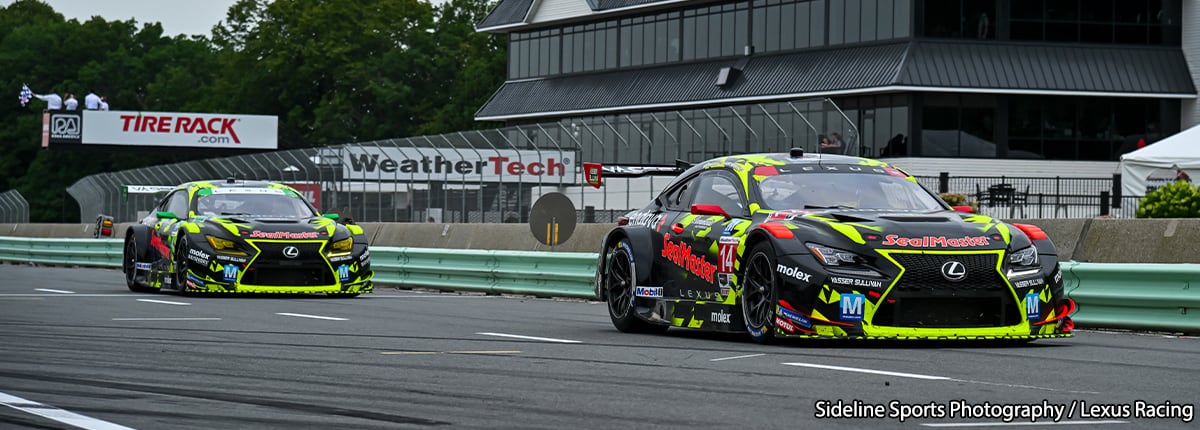 Lexus RC F GT3が真夏の熱い戦いを展開