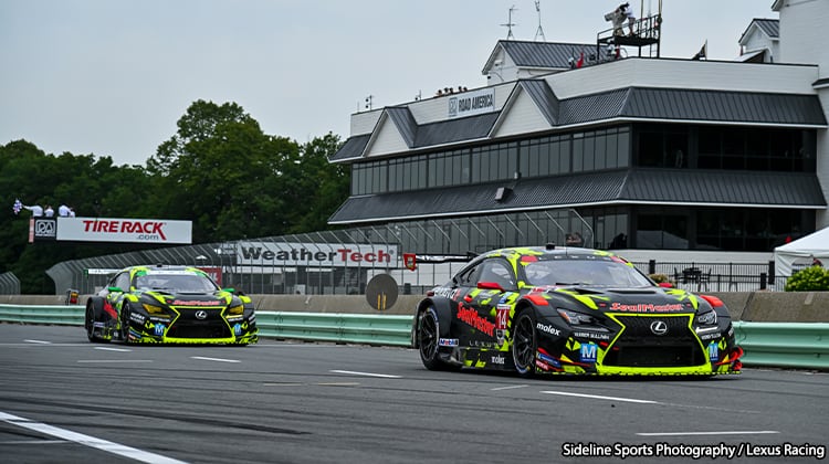 Lexus RC F GT3が真夏の熱い戦いを展開