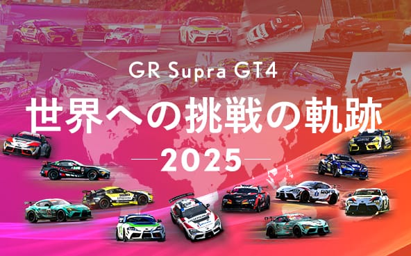 GR Supra GT4 世界への挑戦の軌跡 2025