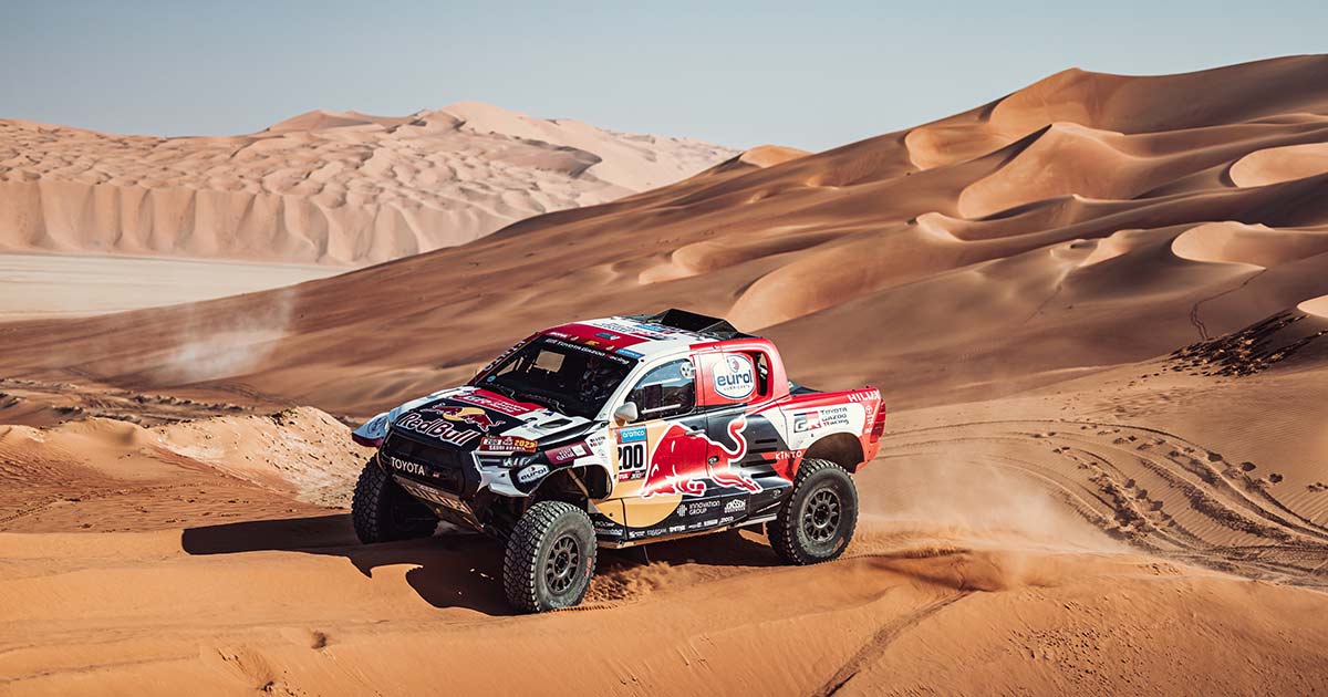 後半の山場、砂漠のマラソンステージに突入 N.アル-アティヤ／M