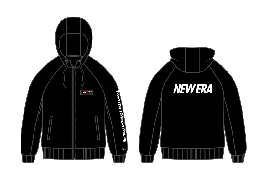 SWTジップフーディーTGR Rパッチ