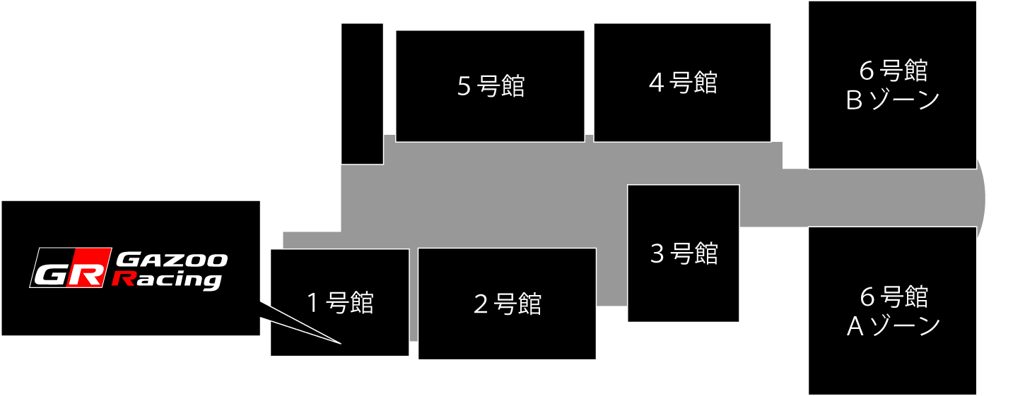 インテックス大阪のMAP図