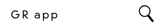 GR appで検索