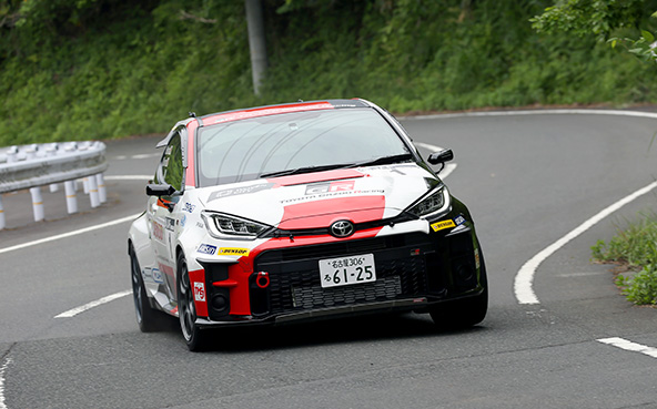 GR YARIS GR4 Rallyの勝田範彦/木村裕介組が3位表彰台