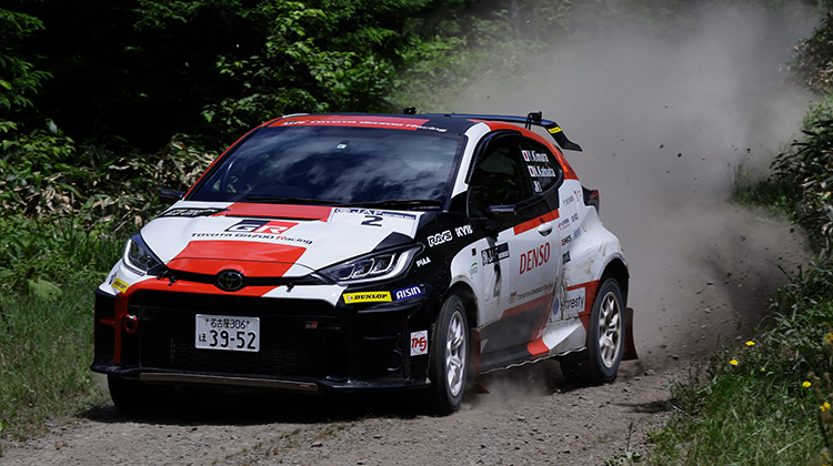 全日本ラリー Toyota Gazoo Racing