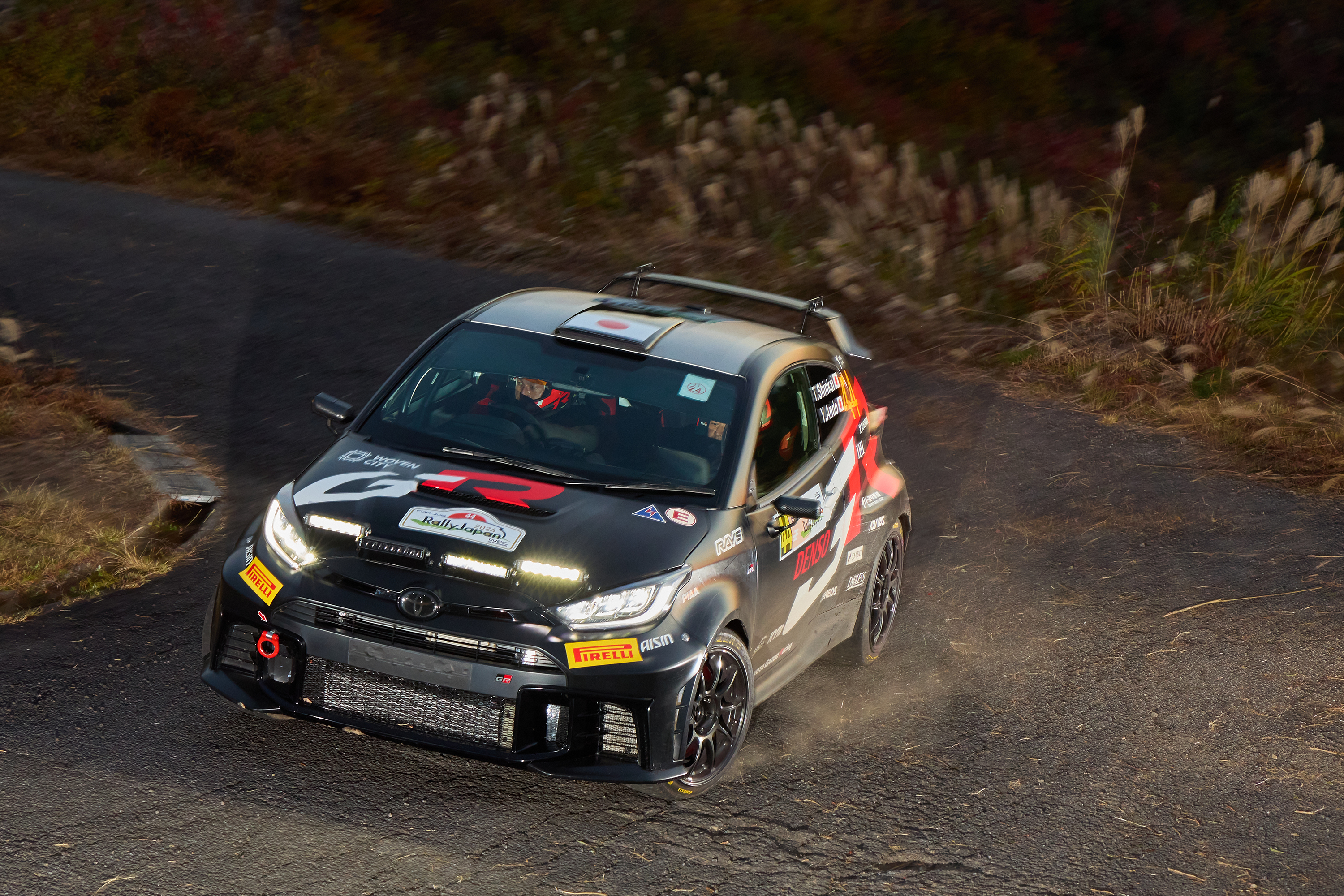 Rally Japan] World premiere of Tamiya's new rally body