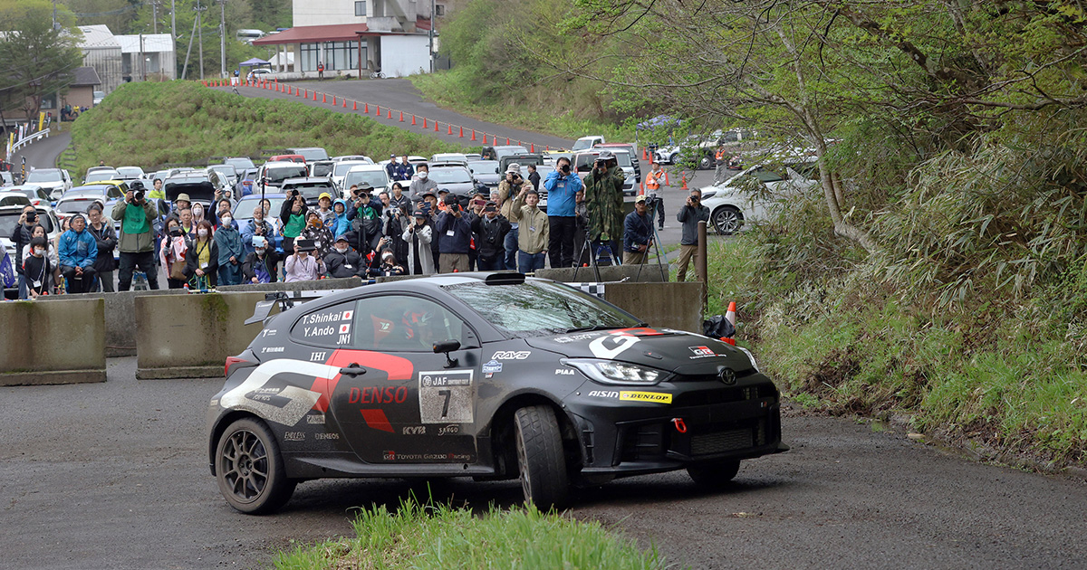 全日本ラリー選手権 第7戦 久万高原ラリー | 全日本ラリー | TOYOTA