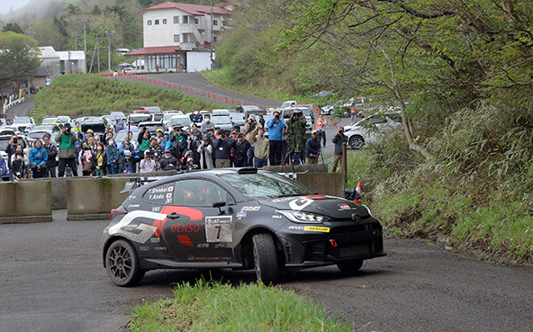 全日本ラリー選手権 第7戦 久万高原ラリー | 全日本ラリー | TOYOTA