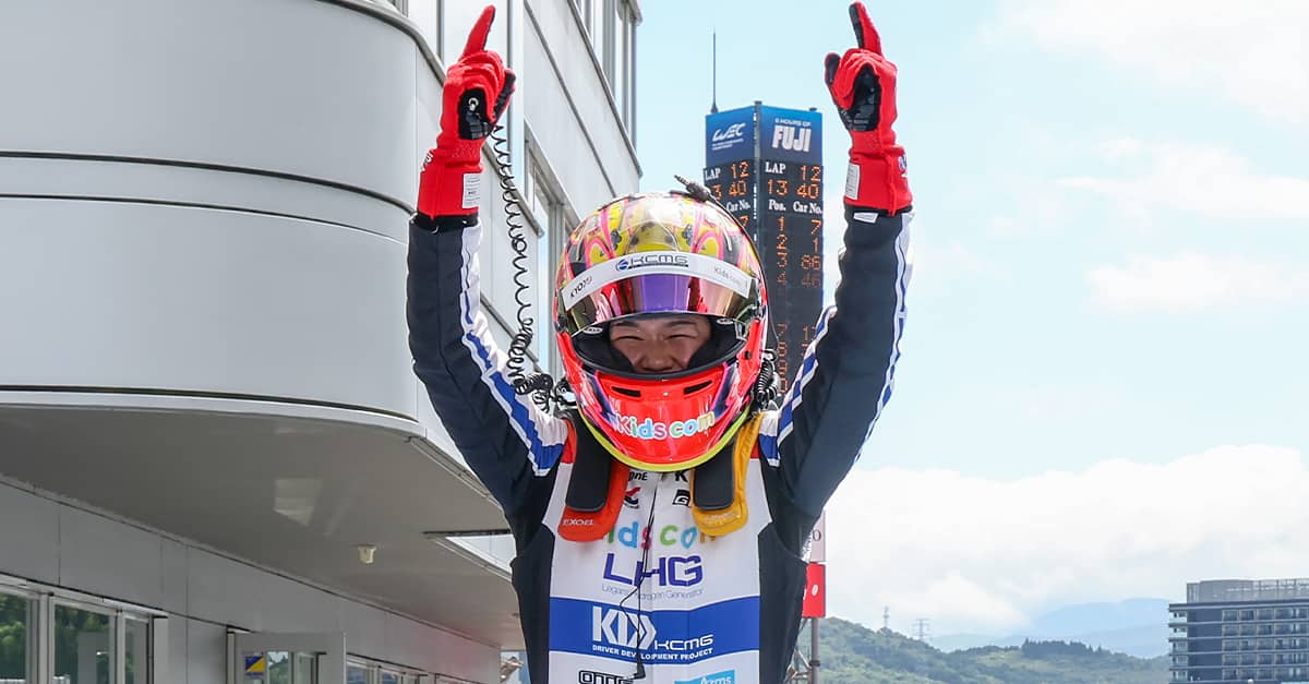 KYOJO CUP 2025年 第2戦 富士 KYOJO Final 翁長実希がスーパーフォーミュラ併催大会のファイナルレースを制し、下野璃央と同点ランキングトップに
