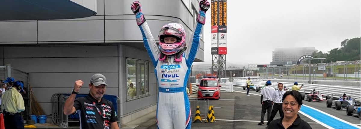 下野璃央がKYOJO Finalを制し、フォーミュラ導入初年度のシリーズチャンピオンに輝く