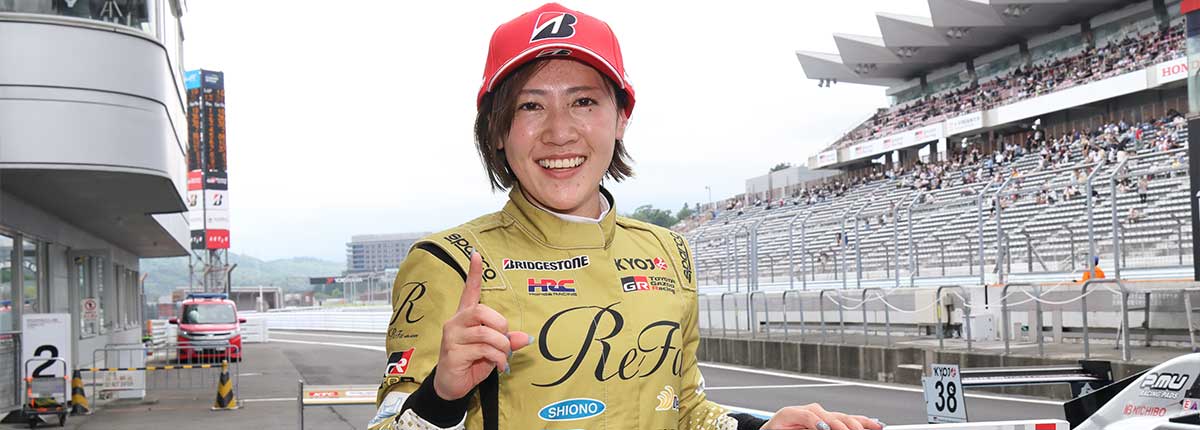 三浦愛がRd.2のSprintで今季初優勝、KYOJO FORMULA史上初のスタンディングスタートを制する