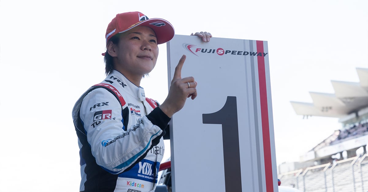 KYOJO CUP 2026年 第4戦 富士 予選/KYOJO Sprint Rd.4のKYOJO Sprintは翁長実希がポール・トゥ・ウイン、ランキング3位のジョアンヌ・チコンテが表彰台獲得