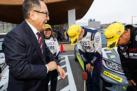 選手達の様子